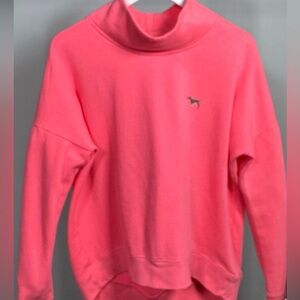PINK Victoria’s Secret Pullover Sweatshirt Large Pink Logo Crewneck Lounge